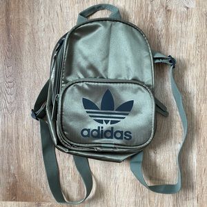 Adidas OG Santiago mini backpack sage green black NEW